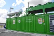A biogas facility in the Ukraine