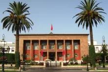 Building of the Moroccan parlament in Rabat
