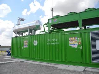 A biogas facility in the Ukraine