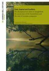 Front Cover of 'Coal, Capital and Conflicts'. Tree branches hang over a lake.