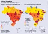 Babys und schwangere Frauen sind in Brasilien von Pestizidvergiftungen betroffen. Minas Gerais ist der Bundesstaat in dem die meisten betroffenen Babys erfasst wurden. Die Bundesstaaten Espírito Santo, Pernambuco, Rondônia und Tocantins haben im Verhältnis zu ihren Einwohner*innen die meisten Pestizidvergiftungen verzeichnet.