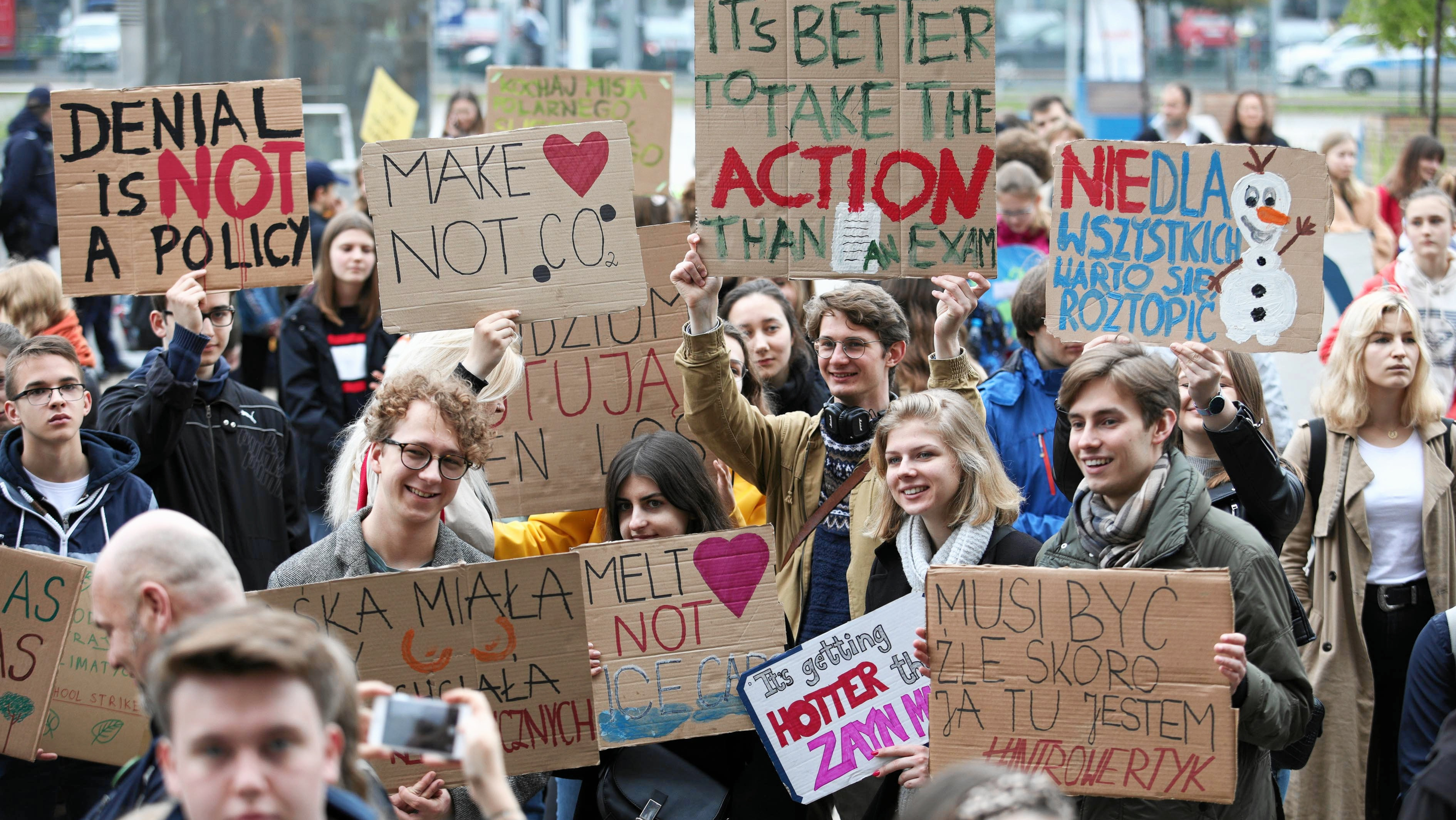 24.05.2019 Kraków, Platz vor dem Nationalmuseum, Jugendklimastreik 24.05.2019 Kraków, Platz vor dem Nationalmuseum, Jugendklimastreik