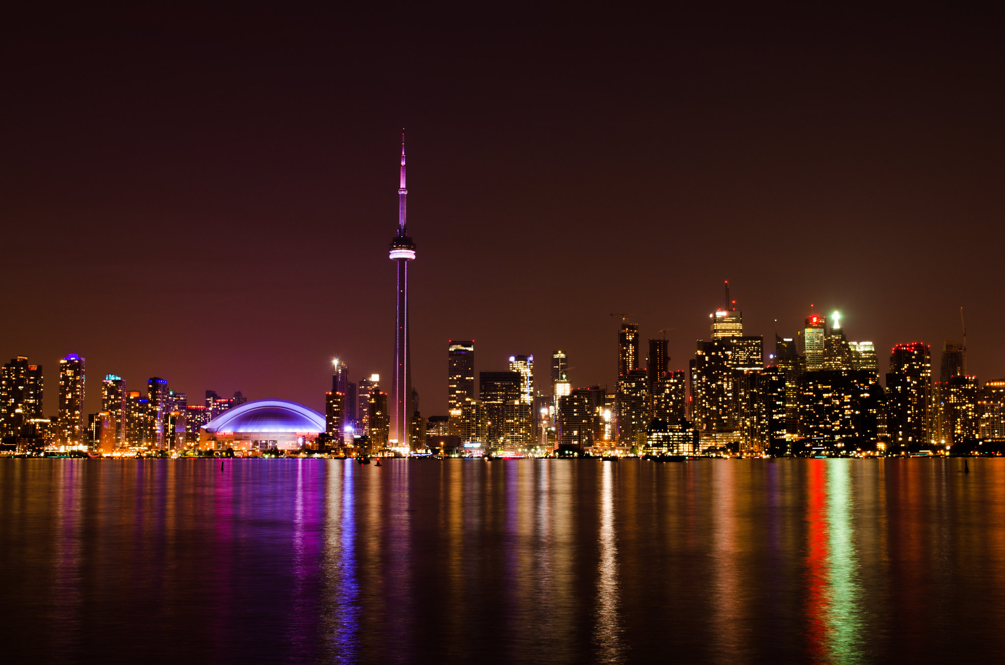 Toronto Skyline Toronto Skyline bei Nacht