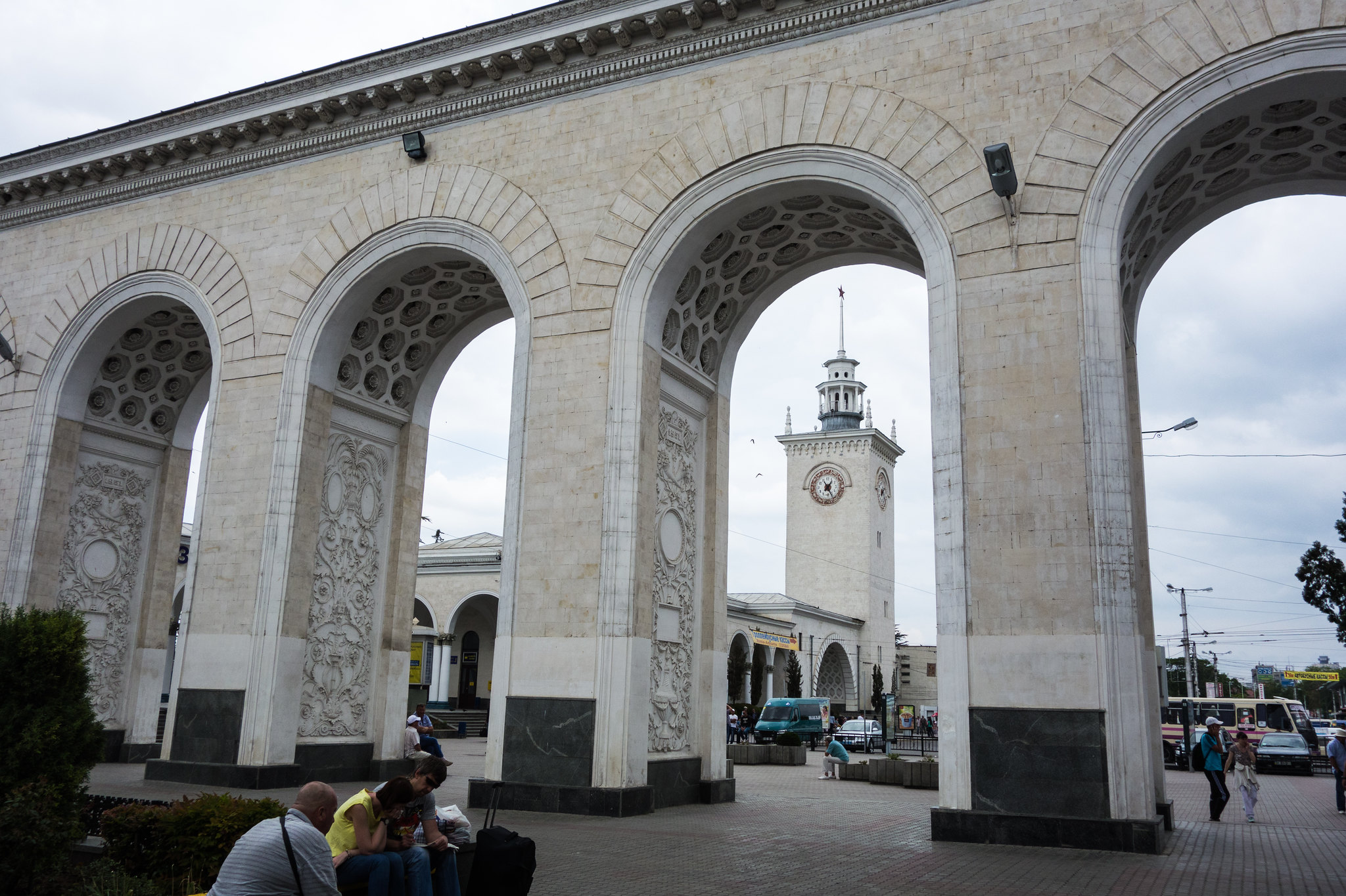 Simferopol, Triumphbogen in der Ukraine Ukraine, Triumphbogen