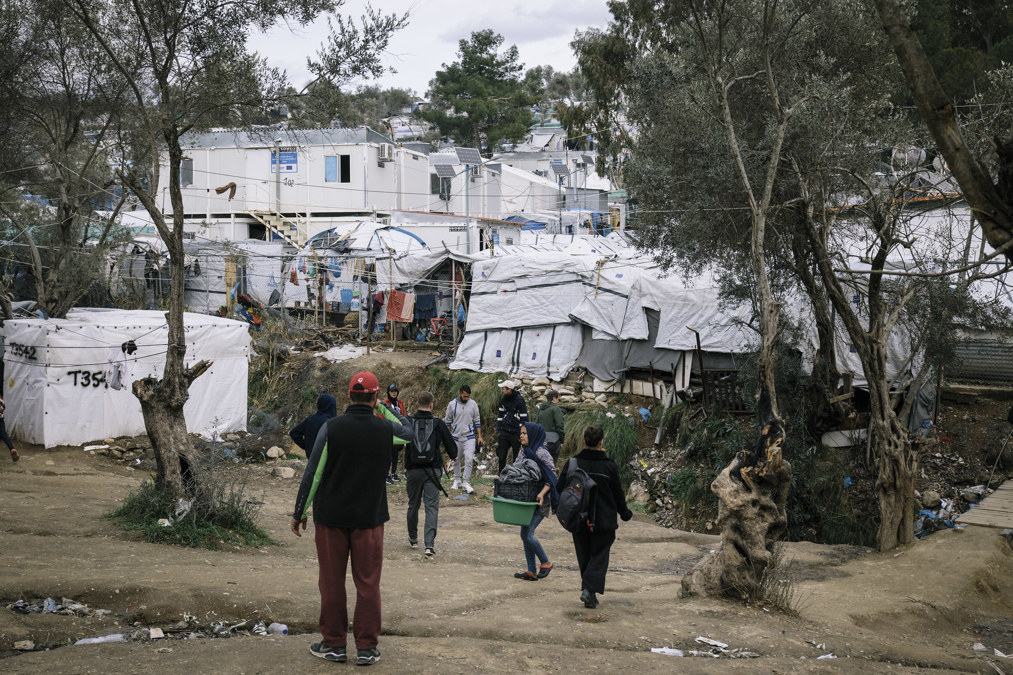 Eindrücke rund um das Lager von Moria. (Lesvos, 28.02.2020) Eindrücke einer Delegationsreise rund um das Lager von Moria. (Lesvos, 28.02.2020)