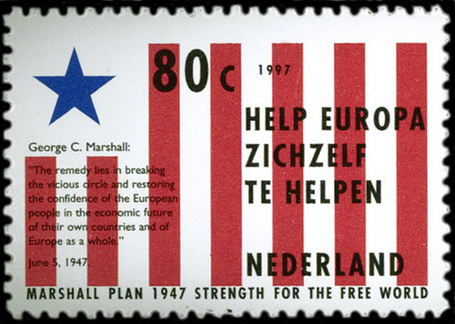 1997-05-27 Marshall Plan stamp 80 cent 1997-05-27 Marshall Plan stamp 80 cent