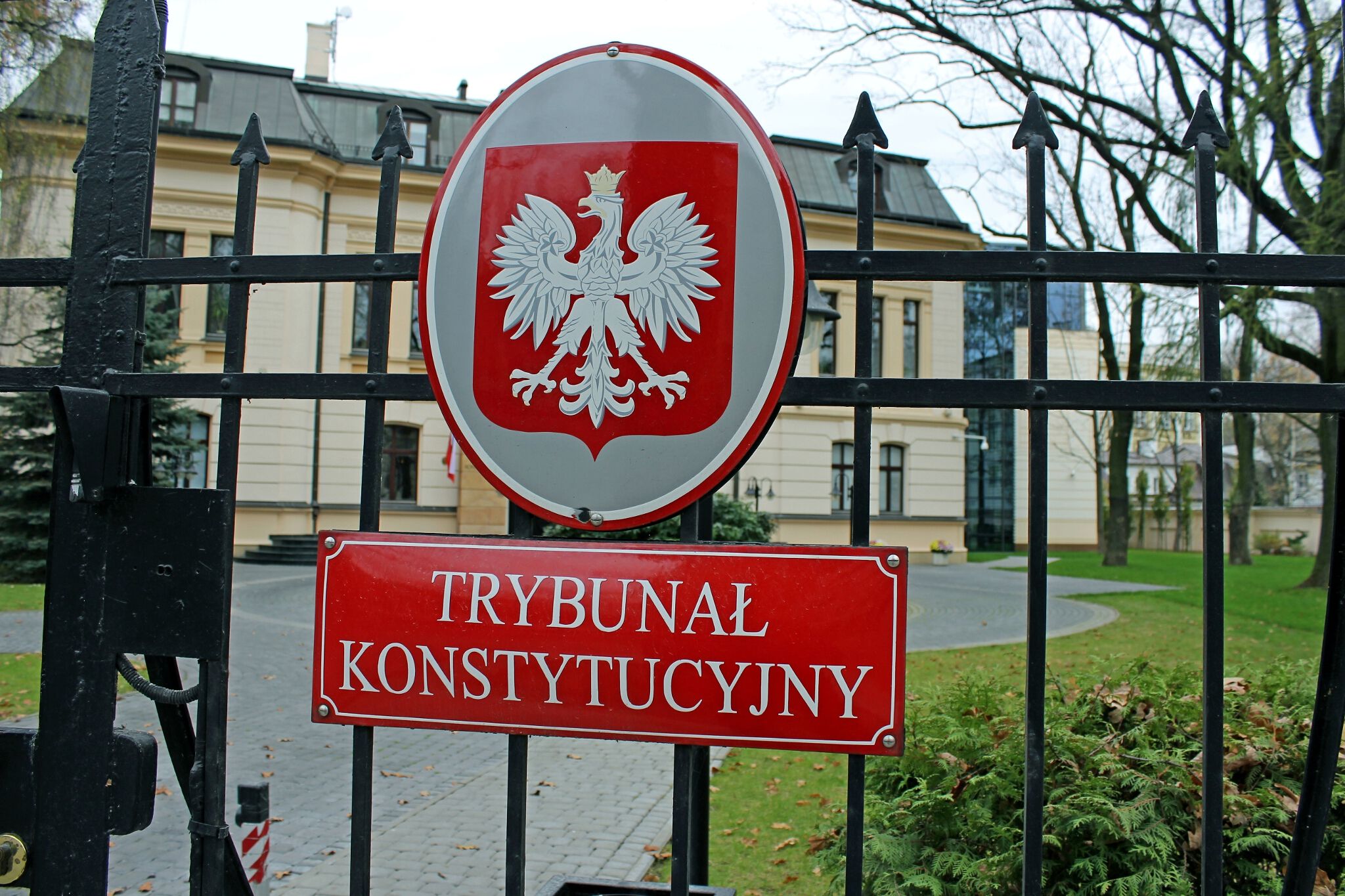 Trybunał Konstytucyjny Gebäude des polnischen Verfassungsgerichts