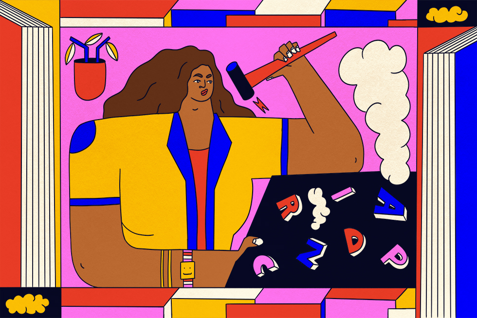 Illustration von Jasmina el Bouamraoui
