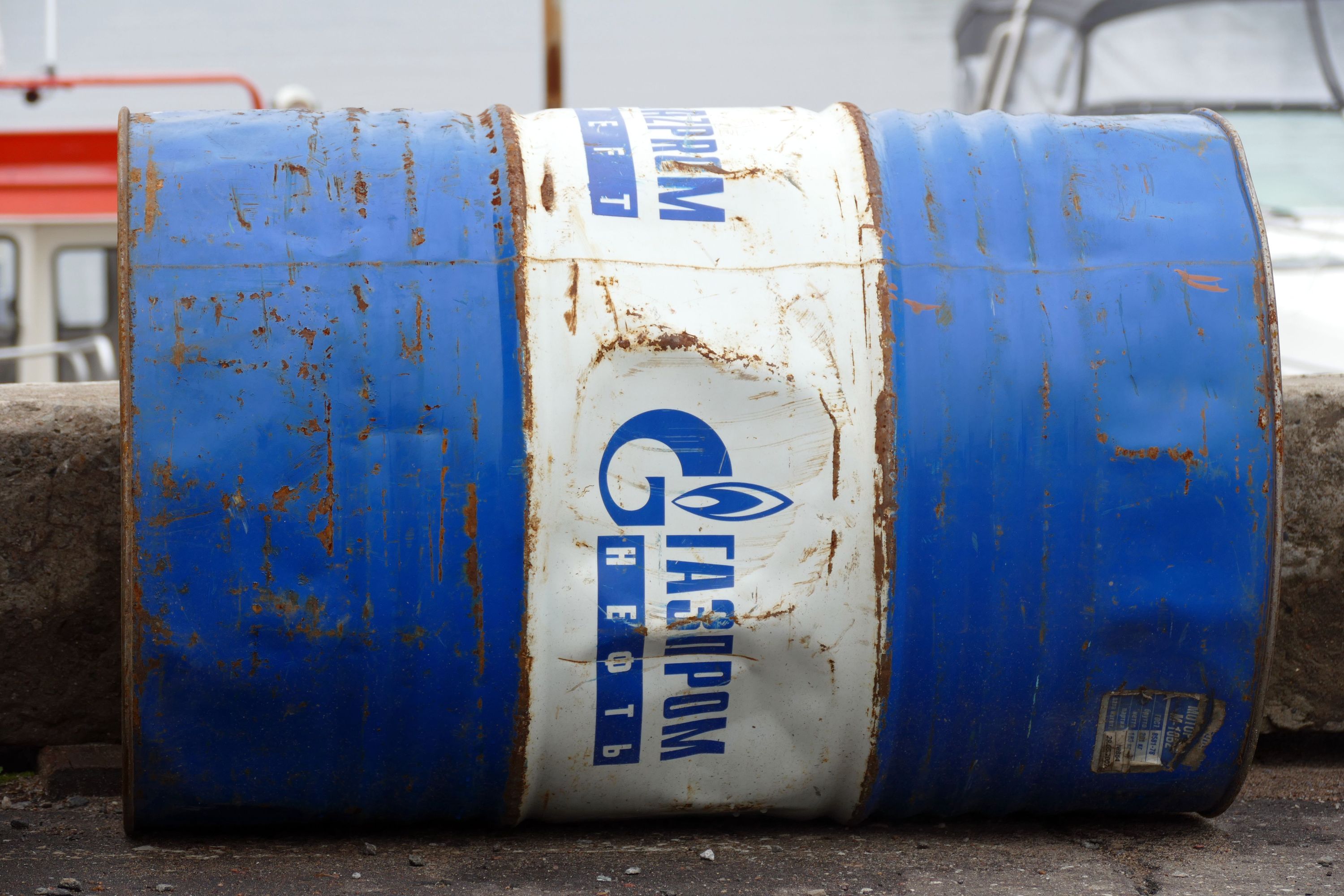 Ölfass Gazprom Ölfass Gazprom