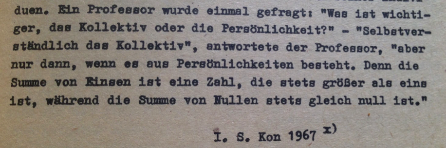 Foto eines Zitats von Kon Foto eines Zitats von Kon