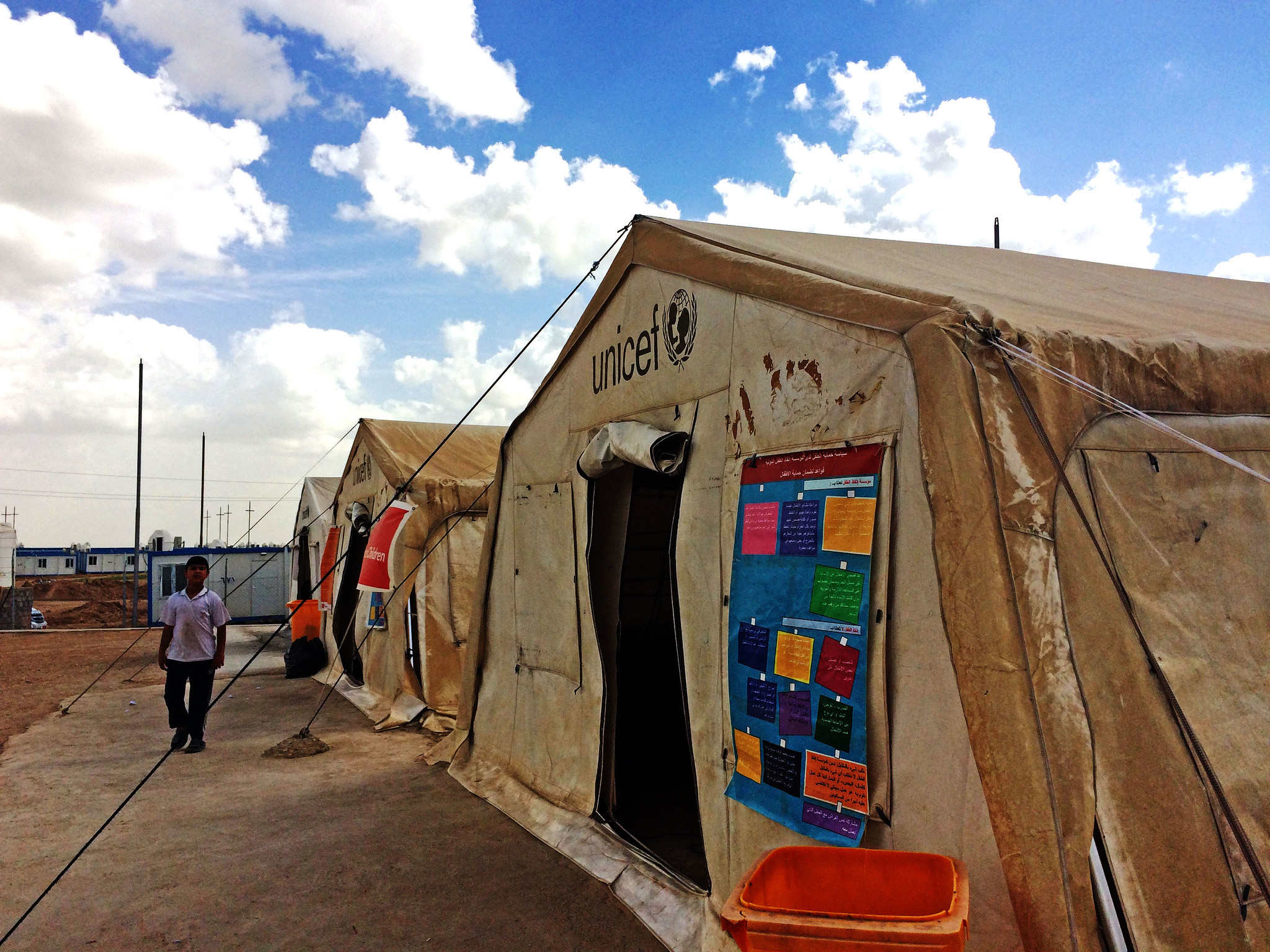 UNICEF Child Safe Space, Alwand IDP Camp, Khanakin Iraq UNICEF Child Safe Space, Alwand IDP Camp, Khanakin Iraq