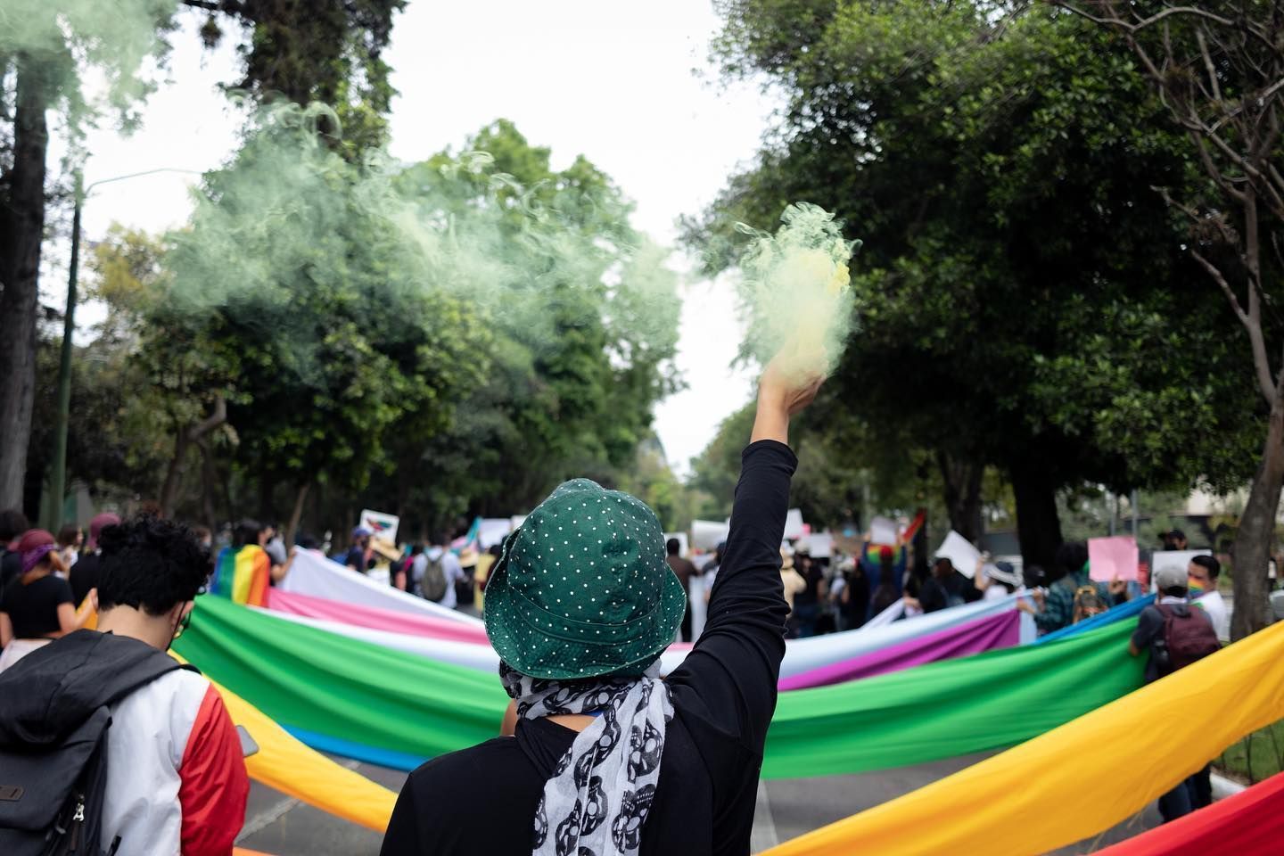 Demonstration für die Rechte von LGBTIQ-Personen Demonstration für die Rechte von LGBTIQ-Personen