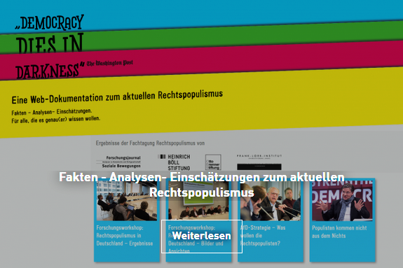 Ergebnisse der Tagung Rechtspopulsmus