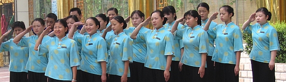 Parade in China