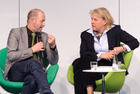 Christian Füller und Ulrike Kegler im Gespräch