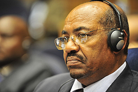 Foto des sudanesischen Präsidenten Omar al Bashir