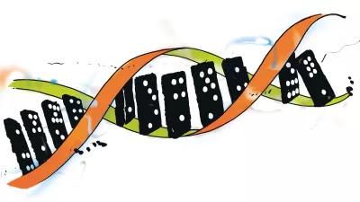 Böll.Thema Illustration - DNA