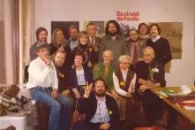 Gruppenfoto während der gemeinsamen Pressekonferenz am 03. April 1979