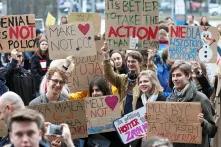 24.05.2019 Kraków, Platz vor dem Nationalmuseum, Jugendklimastreik