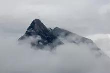 Pledges that don't square - cloudy mountaintop