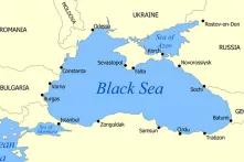 Map of the Black Sea and surrounding regions