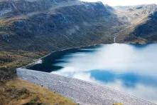 Wasserenergie in Norwegen: Bild einer Talsperre in Norwegen