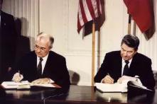 Signing of the Intermediate-Range Nuclear Forces (INF) treaty