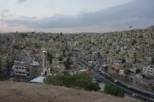 Blick über Jordaniens Hauptstadt Amman