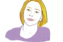 Illustration des Porträts von Célia Belin