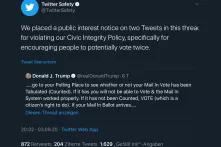 Screenshot Twitter Safety / Trump-Tweet