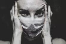Woman with Mask