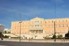 Griechisches Parlament am Syntagma Platz