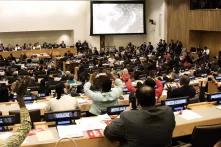 Sitzungssaal der Vereinten Nationen