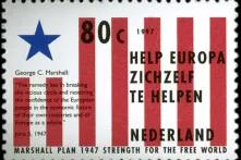 1997-05-27 Marshall Plan stamp 80 cent