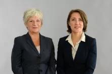 Portrait Barabara Unmüßig und Ellen Überschär