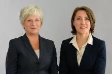 Portrait Barabara Unmüßig und Ellen Überschär