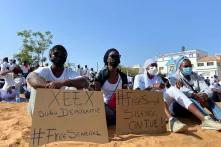 Frauen Protest Senegal März 2021