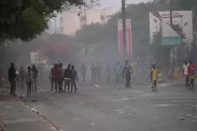 Jugend protestiert in Senegal auf den Straßen