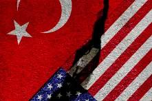 Flagge: USA und Türkei