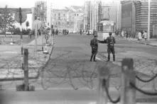 Mauerbau in Berlin, August 1961