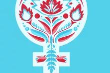 Logo In Feminis Veritas