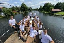 PowerUs Team bei einer Bootstour