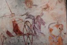 Wandbild/Kunststück an einer Wand gemalt