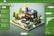 Haupt-Screen der Climate Time Machine