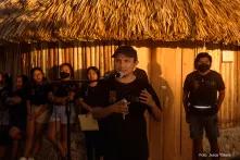 Young speaker in a Mayan community