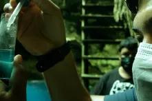 Ha'kanules, test tube and pipette