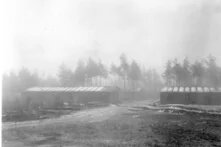 Blick ins DP-Camp „Pułaski“ in Weiden/Oberpfalz, 1945 oder 1946.