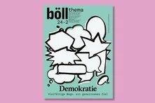 Böll.Thema Demokratie: Cover mit Hintergrund