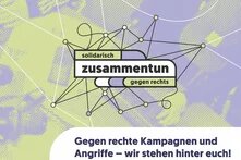 Solidarisch Zusammentun gegen Rechts
