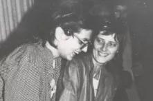 Lepa Mlađenović and Petra Kelly, 1985